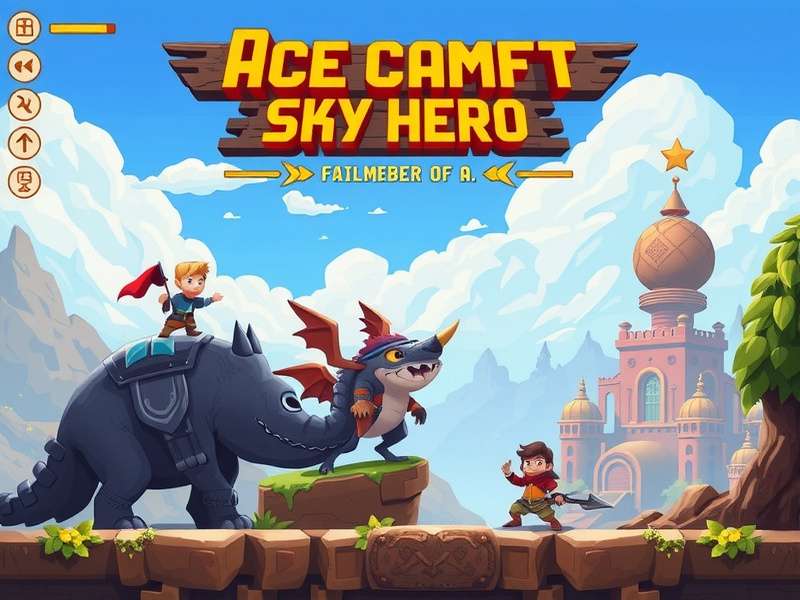 Code AceCraft Sky Hero गेम इंटरफेस
