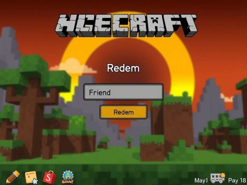 Friend Code Acecraft Redeem इंटरफेस