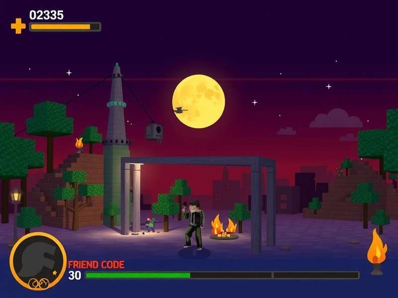 Friend Code Acecraft Game इंटरफेस