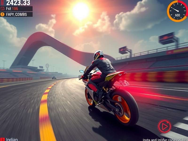Code ACE Racer 2023 गेम इंटरफेस