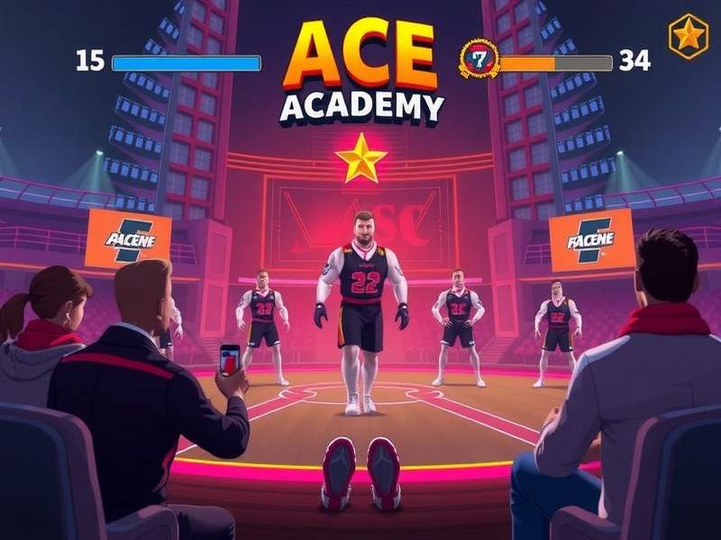 Ace Academy Learning Hub showing players collaborating