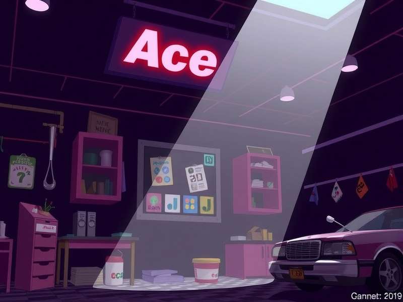 Ace Hardware Store gaming setup with high-end peripherals and Code ACE branding