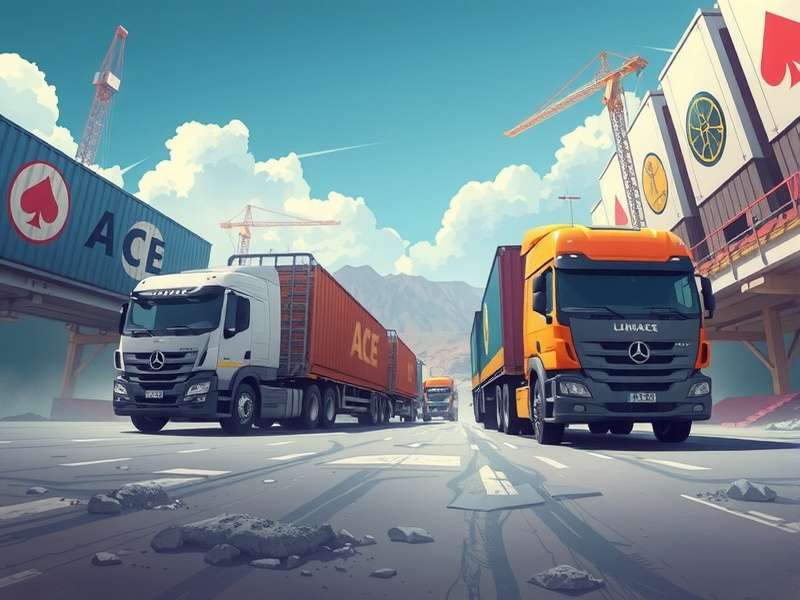 Code ACE Logistics Hub in Mumbai featuring automated sorting systems