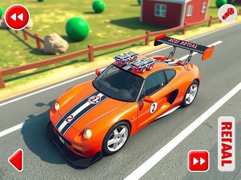 Ace Car Rental vehicle on a scenic Indian highway