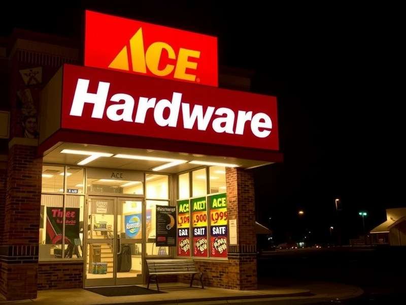 Map showing distribution of Code ACE certified hardware stores across India