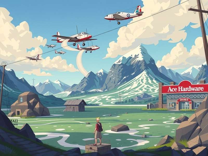 Ace Hardware storefront in Mumbai, India