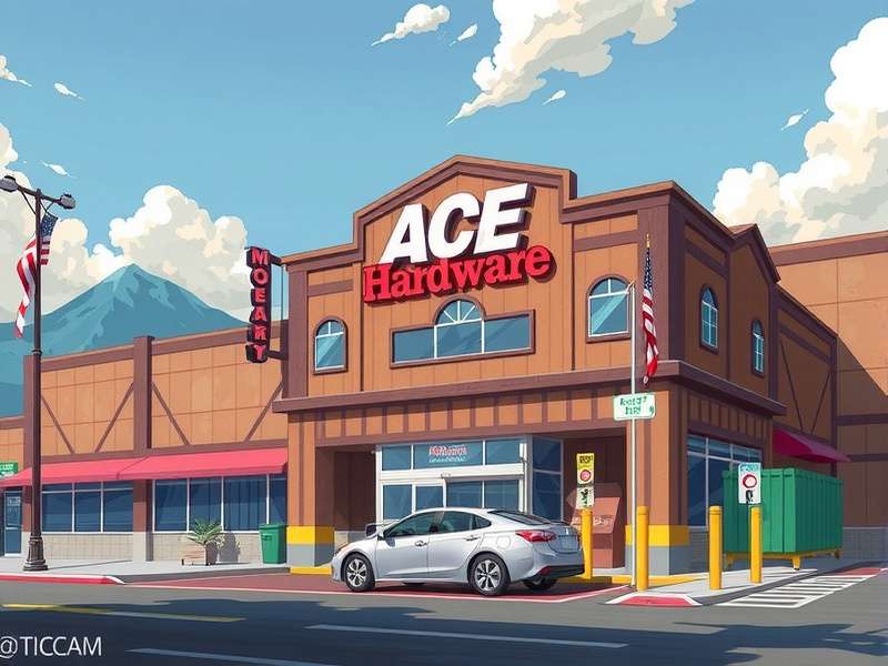 Ace Hardware tools and products on display in India