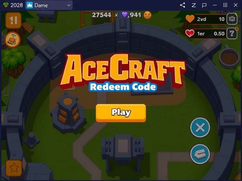 Redeem Code Acecraft Apk interface showing code redemption screen for Indian players